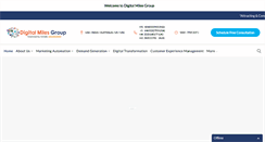 Desktop Screenshot of digitalmilesgroup.com